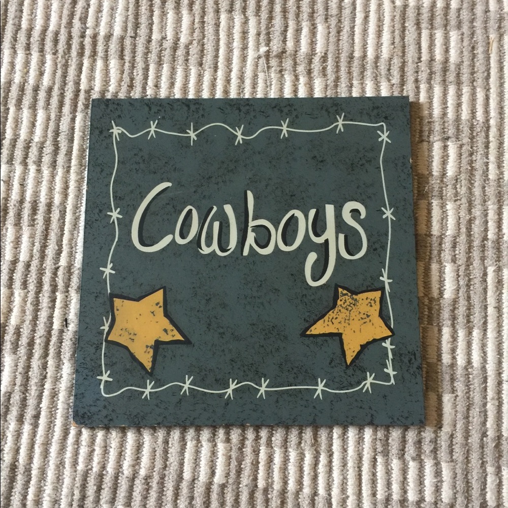 Cowboy sign